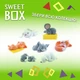 Сони засони Sleepy Heads Свитбокс Sweet box мармелад с игрушкой в коробочке - изображение 4