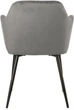 Стул для кухни и гостиной Special4You Sunshine Dark Grey (E6514) - изображение 8