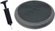 Балансировочная массажная подушка EasyFit Cushion-2 EF-1841s-BK диск сенсомоторный для йоги и медитации с насосом 32 см Черный (56003319) - изображение 1