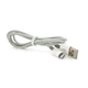 Кабель iKAKU KSC-723 GAOFEI для умной зарядки для micro USB серый длина 1 м ток 2.4A - изображение 3