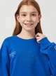 Подростковый комплект (свитшот + шорты) для девочки Minoti 40575TEN 158-164 см Синий (5063025275018) - изображение 6