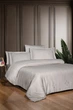 Постельное белье First Choice Jacquard Satin 200х220 Etnic Beige - изображение 1