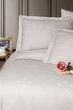 Постельное белье First Choice Jacquard Satin 200х220 Etnic Beige - изображение 2