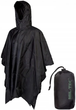 Пончо тактичне Mil-Tec RipStop One-Size Чорний Плащ-палатка PONCHO BASIC SCHWARZ (10628002) - зображення 4