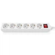 Мережевий фільтр живлення REAL-EL RS-6 Protect M 1.8m, white (EL122300031) - зображення 1