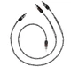 Кабель Kimber Kable Silver Streak Ultraplate Black RCA Type 1m - изображение 1