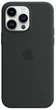Чохол силіконовий протиударний Silicone Case MagSafe для Apple Iphone 14 Pro Max (6.7") Black - зображення 4