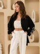 Топ-бандо жіночий літній лляний на резинці вільного крою Seventeen XXL-3XL Білий 2170.5781 - зображення 6