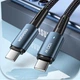 Кабель ESSAGER Type-C to Type-C швидке заряджання 100 W 2 м Blue (EXCTT1-CGA03) - зображення 2