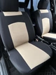 Авто чехлы для NISSAN TIIDA 2004-2011 Pok-ter Classic Plus с бежевой вставкой - изображение 2