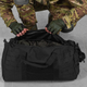 Сумка баул Silver Knight Cordura 600D із кріпленням Molle чорна розмір 55х30х25 см - зображення 6