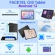 Планшет 10.1" Facetel Q10 14/128Gb 8 ядер Android 13 8000 mAh Серый - изображение 2
