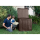 Компостер Keter Deco Composter with base (с основой) коричневый 340 л 231600 - изображение 4