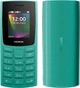 Телефон Nokia 106 DS 2023 зелений - зображення 2
