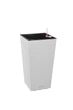 Вазон Plastkon ELISE 20x20x36см белый матовый - изображение 1
