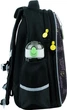 Рюкзак шкільний GoPack Urban напівкаркасний 38х28х13 см Чорний (GO24-165M-6) - зображення 7