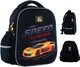 Рюкзак шкільний GoPack Speed Hunter напівкаркасний 34.5x26x12.5 см Чорний (GO24-165S-3) - зображення 1