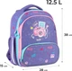 Рюкзак школьный GoPack Say Cheese каркасный 38x28x15 см Фиолетовый (GO24-597M-4) - изображение 2