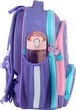Рюкзак школьный GoPack Say Cheese каркасный 38x28x15 см Фиолетовый (GO24-597M-4) - изображение 6