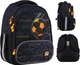 Рюкзак шкільний GoPack Goal Time каркасний 38x28x15 см Чорний (GO24-597M-8) - зображення 1