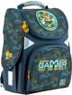 Рюкзак шкільний GoPack Gaming Mode каркасний 34x26x13 см Сірий (GO24-5001S-8) - зображення 4