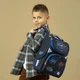 Рюкзак шкільний GoPack Speedway каркасний 34x26x13 см Синій (GO24-5001S-7) - зображення 18
