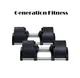 Гантели наборные Generation Fitness 2-32 кг пара - изображение 1