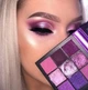 Палетка теней для век Huda Beauty Amethyst Obsessions Palette (0056) - изображение 3