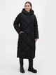Куртка демисезонная длинная с капюшоном женская EQUILIBRI NV Coat ST L Черная (2299965769673) - изображение 1