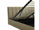 Ліжко полуторне MONTREAL VELVET 140X200 Бежевий BLUVEL 28 MONTREALV140BE Signal - зображення 5