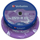 Verbatim DVD+R 8,5 GB DL 8x Cake 25 шт (43757) - зображення 1