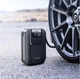 Компрессор универсальный Hoco S53 (2500 мАч, до 4 часов работы, USB Type-C, 3,5 бара, LED фонарь, автомобильный насос, для мяча) - Черный - изображение 7