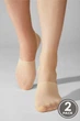 Підслідники, 2 пари Legs 35-39 Бежевий (97157) - зображення 1