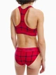 Комплект білизни Calvin Klein топ та трусики XS червоний - изображение 4