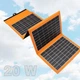 Портативная складная солнечная панель 20 W Happy Home 9II3 - изображение 1