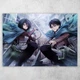 Плакат постер CupKit "Атака титанов / Attack on Titan" №20 А4 21х29,7 см - изображение 1