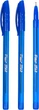 Ручка кулькова Flair 1188 Синя Star (8901765518750) - зображення 1