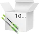 Набір масляних ручок Flair 1139 Big Writer зелених 0.7 мм 10 шт (8901765510877) - зображення 1