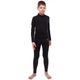 Тайтсы подростковые спортивные леггинсы Zelart Fit 506-1 размер XS (130-140 см) Black - изображение 3
