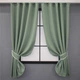 Комплект штор коротких VR-Textil Блэкаут Fusion Dimout № 830ш Фисташковый 130х170 см 2 шт (35-0040) - изображение 1