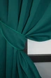 Комплект штор коротких VR-Textil Блекаут Fusion Dimout № 794ш Смарагдовий 130х170 см 2 шт (35-0044) - зображення 3