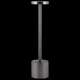 Настольная аккумуляторная LED лампа Professional 5200 mAh 3W 2700K IP54 USB темно-серая - изображение 2