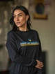 Свитшот женский Носи своє 8175-Т 52 Чернильно-синий герб с принтом (p-8462-101264) - изображение 10