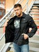 Куртка SURPLUS HERITAGE VINTAGE JACKE S Black - изображение 3