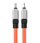 Кабель Baseus CoolPlay Series Fast Charging Cable Type-C to iP 20W 1m Orange (CAKW000007) - изображение 6