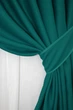 Комплект готовых штор VR-Textil Блекаут Fusion Dimout № 794ш Изумрудный 100х270 см 2 шт (31-329) - изображение 4
