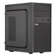 Корпус 2E Basis RD863-400, з БЖ 2E ATX400, 2xUSB2.0, Perforated Side, mATX, чорний - зображення 1