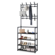 Напольная вешалка для одежды New Simple Floor Clothes Rack с полками и крючками 9J22CN6LV6 - изображение 6