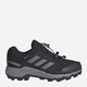 Buty sportowe trekkingowe chłopięce na rzepy Adidas Terrex Gtx K FU7268 30 Czarne - obraz 1