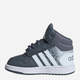 Дитячі високі кросівки для хлопчика adidas Hoops Mid 2.0 I FW4925 21 Сірі (4060519636776) - зображення 3